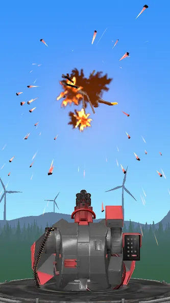 Air Defense: Airplane Shooting на Андроид — Безлимитные деньги и патроны — скриншот 4