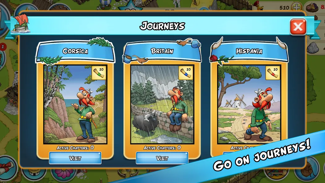 Asterix and Friends на Андроид — Безлимитные ресурсы и ускоренное строительство — скриншот 2 Asterix and Friends на Андроид — Безлимитные ресурсы и ускоренное строительство — скриншот 2