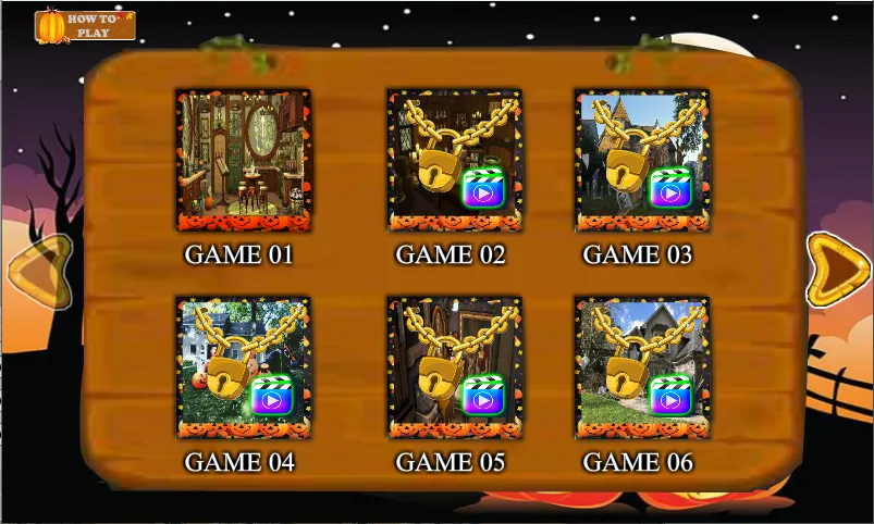 Halloween Hidden Objects на Андроид — Мод Все предметы легко найти — скриншот 2