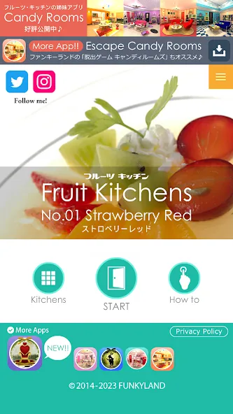 Скачать Escape Fruit Kitchens (Мод: Открыты все фруктовые кухни) на Андроид — скриншот 5
