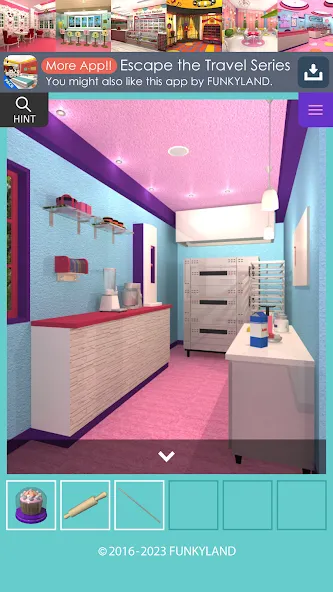 Взломанная Escape the Sweet Shop Series на Андроид — Открыты все уровни и подсказки — скриншот 4
