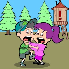 Скачать Gravity Forest Saw Trap на Андроид — Безлимитные жизни и подсказки