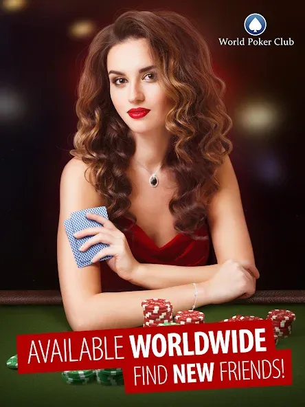 Скачать Poker Games: World Poker Club (Мод: Безлимитные фишки и открыты все столы) на Андроид — скриншот 1 Скачать Poker Games: World Poker Club (Мод: Безлимитные фишки и открыты все столы) на Андроид — скриншот 1