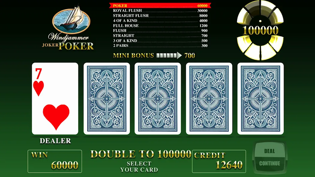 Windjammer Poker на Андроид — Мод Безлимитные фишки и все столы открыты — скриншот 1