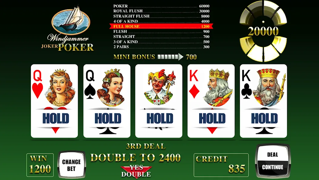 Windjammer Poker на Андроид — Мод Безлимитные фишки и все столы открыты — скриншот 2