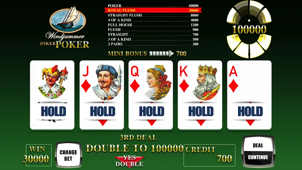 Windjammer Poker на Андроид — Мод Безлимитные фишки и все столы открыты — скриншот 4