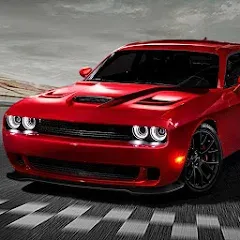 Скачать American Muscle Car Racing MOD APK — Безлимитные деньги и все машины открыты