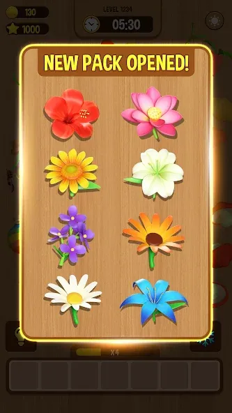 Скачать взлом Match Triple 3D: Matching Tile на Андроид — Безлимитные монеты и подсказки — скриншот 5