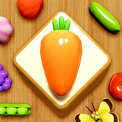 Скачать взлом Match Triple 3D: Matching Tile на Андроид — Безлимитные монеты и подсказки