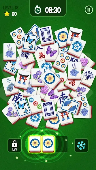 Скачать Mahjong 3D Matching Puzzle с модом — Без рекламы и подсказки без ограничений — скриншот 4