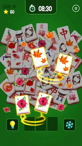 Скачать Mahjong 3D Matching Puzzle с модом — Без рекламы и подсказки без ограничений — скриншот 5