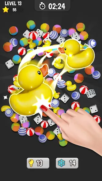Взлом Match Pair 3D - Matching Game — Без рекламы и все уровни открыты — скриншот 1