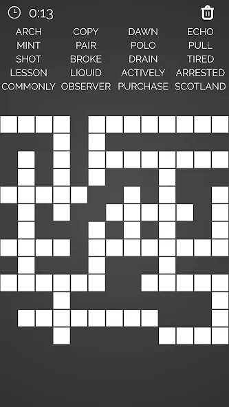 Скачать Crossword : Word Fill — Безлимитные подсказки и открыты все уровни — скриншот 3