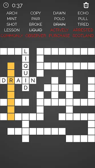 Скачать Crossword : Word Fill — Безлимитные подсказки и открыты все уровни — скриншот 4