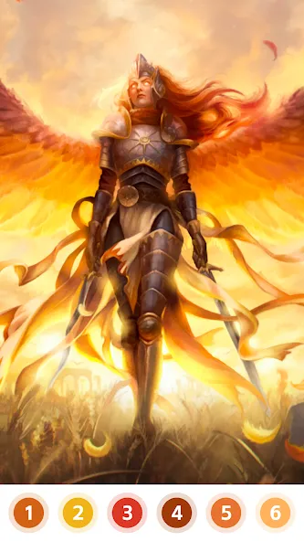 Скачать Angel & Devil Paint by Number на телефон — Бесплатные подсказки и краски — скриншот 5 Скачать Angel & Devil Paint by Number на телефон — Бесплатные подсказки и краски — скриншот 5