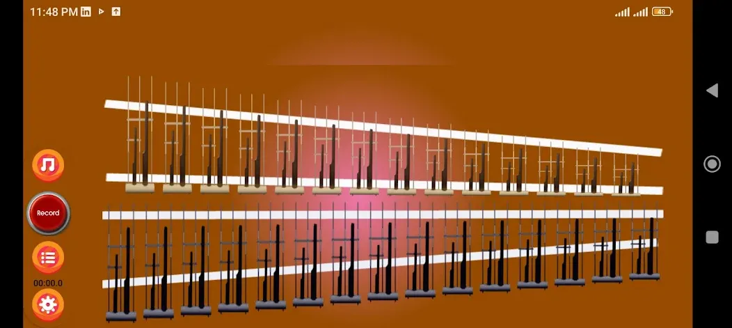 Angklung Instrument — Взломанная версия (Реалистичный звук и новые мелодии) — скриншот 4