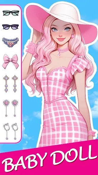 Doll Makeover: dress up games — Безлимитные монеты и все наряды — скриншот 2