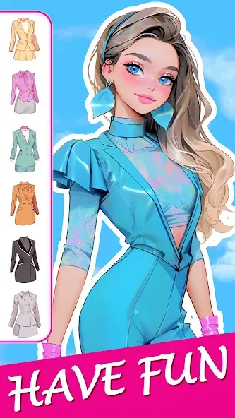 Doll Makeover: dress up games — Безлимитные монеты и все наряды — скриншот 5