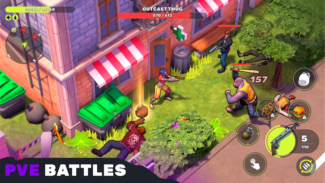Epic Apes: MMO Survival — Мод: Безлимитные ресурсы и здоровье — скриншот 2