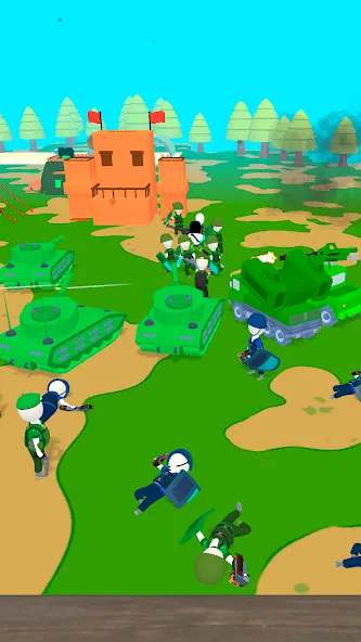 Скачать Island Warfare 3D: Guns' Land с модом — Безлимитные деньги и оружие — скриншот 3 Скачать Island Warfare 3D: Guns' Land с модом — Безлимитные деньги и оружие — скриншот 3