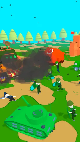 Скачать Island Warfare 3D: Guns' Land с модом — Безлимитные деньги и оружие — скриншот 4 Скачать Island Warfare 3D: Guns' Land с модом — Безлимитные деньги и оружие — скриншот 4