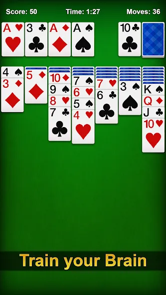 Solitaire - Classic Card Games — Взломанная версия (Без рекламы и без ограничений) — скриншот 5 Solitaire - Classic Card Games — Взломанная версия (Без рекламы и без ограничений) — скриншот 5