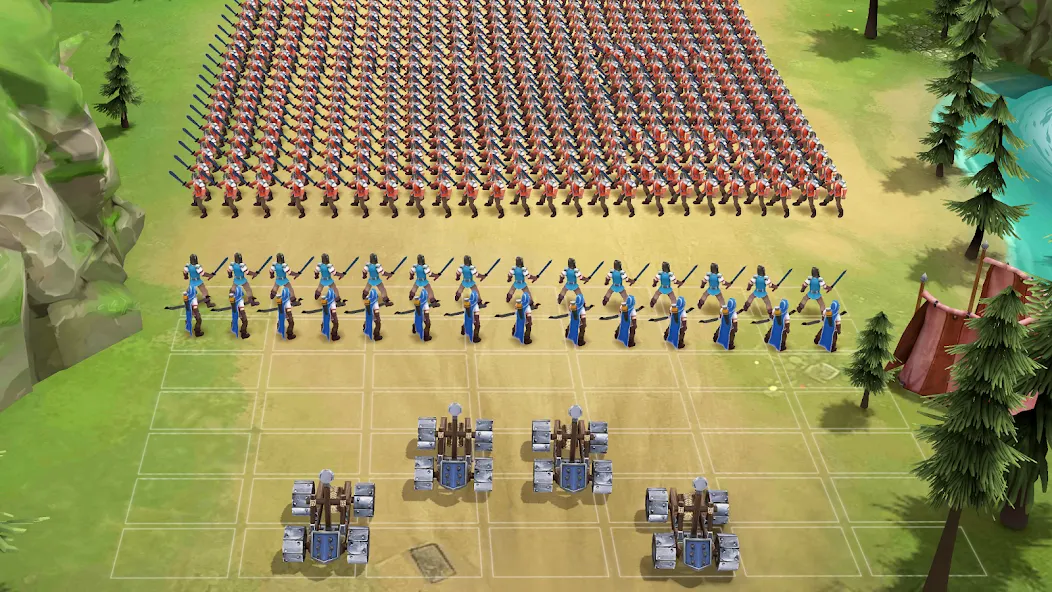 Kingdom Clash - Strategy Game MOD — Безлимитные ресурсы и усиленная армия на Андроид — скриншот 2 Kingdom Clash - Strategy Game MOD — Безлимитные ресурсы и усиленная армия на Андроид — скриншот 2