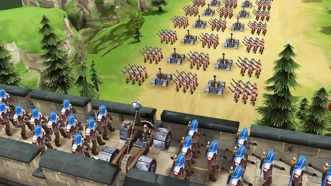 Kingdom Clash - Strategy Game MOD — Безлимитные ресурсы и усиленная армия на Андроид — скриншот 4 Kingdom Clash - Strategy Game MOD — Безлимитные ресурсы и усиленная армия на Андроид — скриншот 4