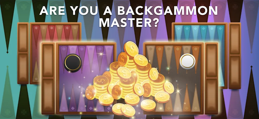 Скачать Backgammon Classic + Online (Мод: Без рекламы и онлайн-режим открыт) на Андроид — скриншот 2