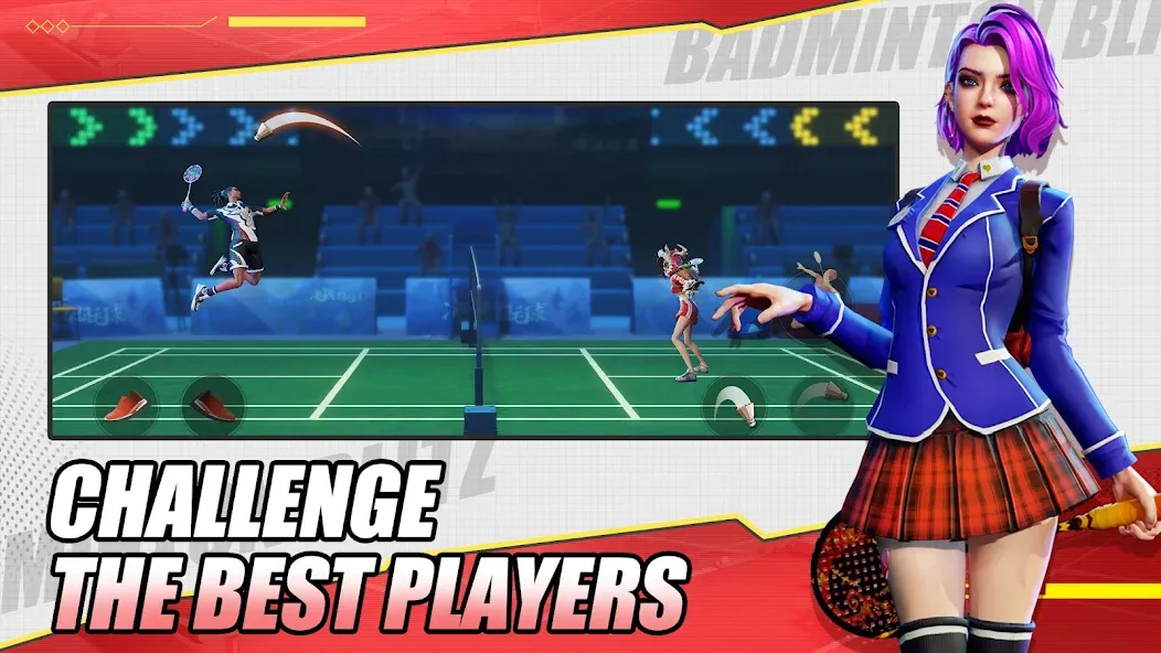 Скачать Badminton Blitz - PVP online на телефон — Безлимитные монеты и энергия — скриншот 5