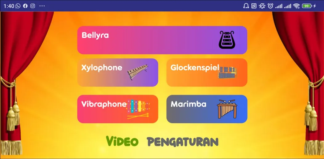 Скачать Virtual Marching Bells с модом — Безлимитные звонки и открытые мелодии — скриншот 1