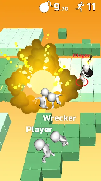 Do Not Boom .io - Tag io game — Взрывная игра в жанре io без ограничений — скриншот 3