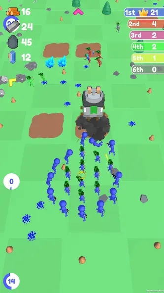 Islands Control: Army War — Мод: Безлимитные ресурсы и усиленная армия — скриншот 2 Islands Control: Army War — Мод: Безлимитные ресурсы и усиленная армия — скриншот 2