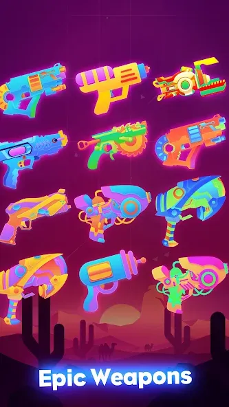 Beat Fire - Edm Gun Music Game — Безлимитные деньги и всё открыто — скриншот 5