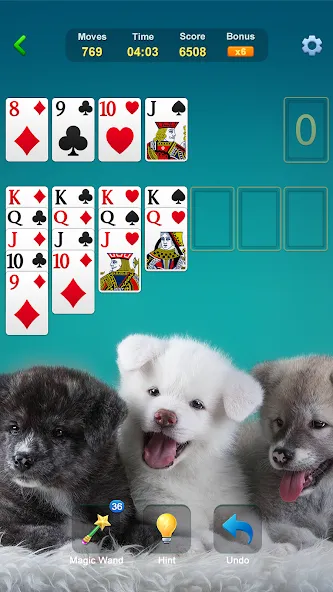 Solitaire - Classic Card Games — Без рекламы и безлимитные подсказки — скриншот 4