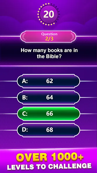 Скачать Bible Trivia - Word Quiz Game с модом — Все библейские викторины разблокированы — скриншот 2