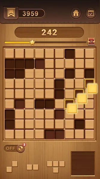 Block Sudoku Woody Puzzle Game (Мод Без рекламы и много денег) — скриншот 4