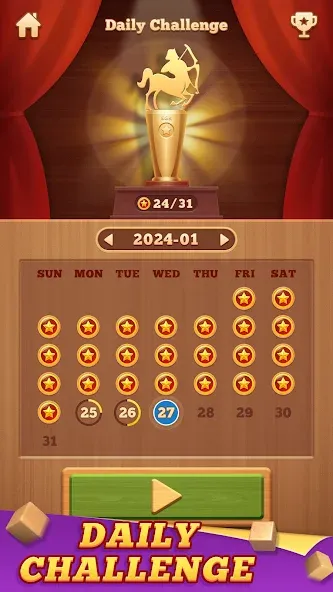 Скачать Wood Block 99 - Sudoku Puzzle — Безлимитные ходы и подсказки — скриншот 5