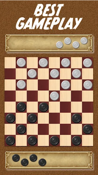 Скачать Checkers - Damas с модом — Открыты все уровни и без рекламы — скриншот 2
