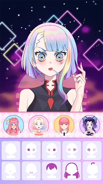 Скачать Anime Avatar Maker ASMR — Последняя версия (Безлимитные монеты и все предметы) — скриншот 5