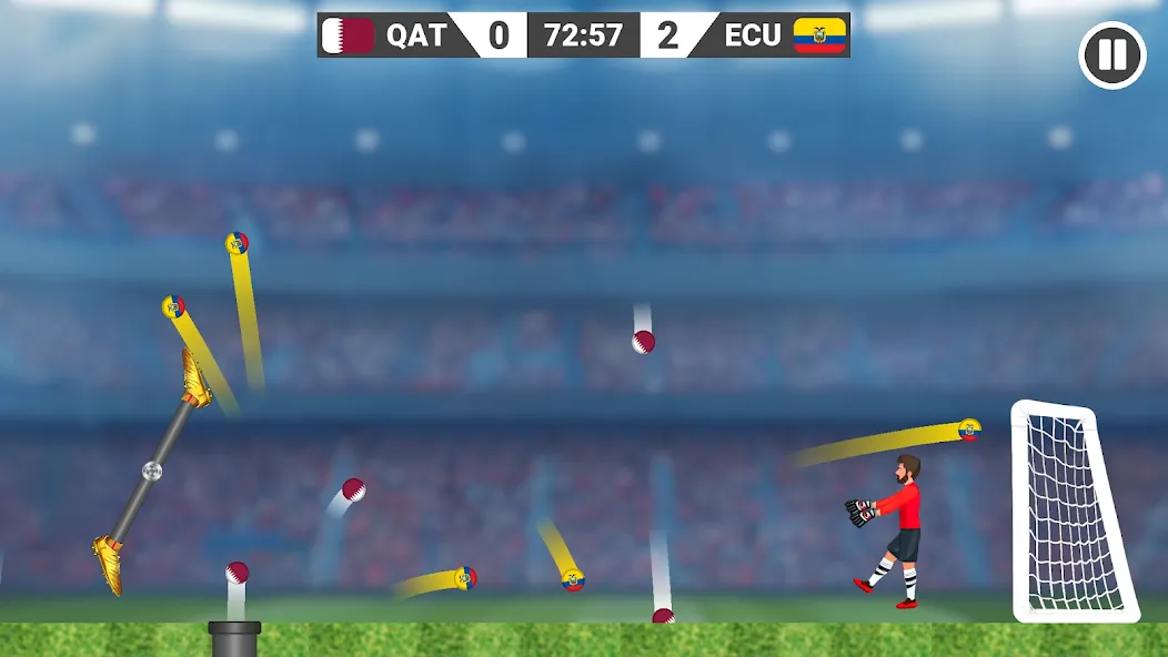 Marbles vs. Keeper MOD APK — Бесконечные жизни и усиленные шарики — скриншот 1 Marbles vs. Keeper MOD APK — Бесконечные жизни и усиленные шарики — скриншот 1