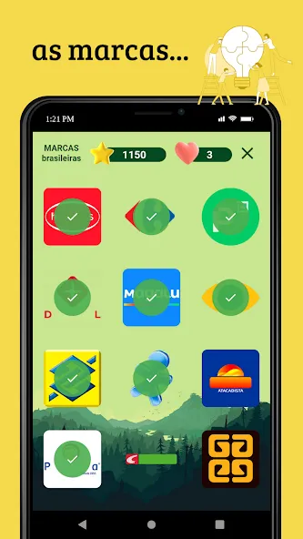 Quiz Brasil на Андроид — Мод Безлимитные подсказки и правильные ответы — скриншот 4 Quiz Brasil на Андроид — Мод Безлимитные подсказки и правильные ответы — скриншот 4
