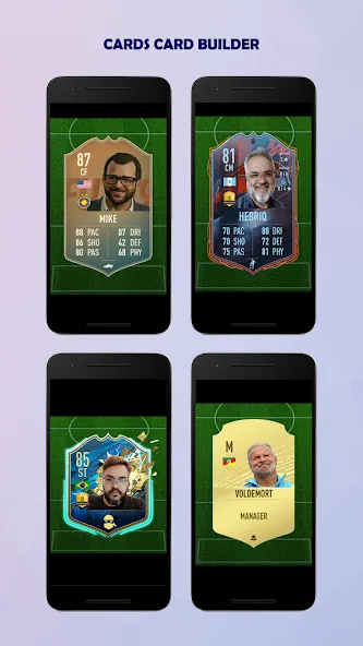 UT Card Builder 24 — Безлимитные монеты и наборы — скриншот 4