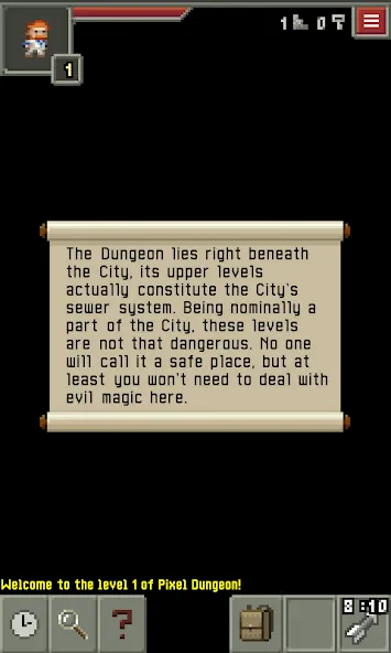 Скачать взлом Pixel Dungeon ML на Андроид — Безлимитные ресурсы и усиленные герои — скриншот 4