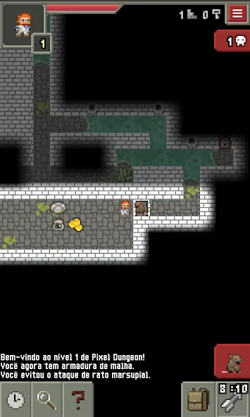 Скачать взлом Pixel Dungeon ML на Андроид — Безлимитные ресурсы и усиленные герои — скриншот 5