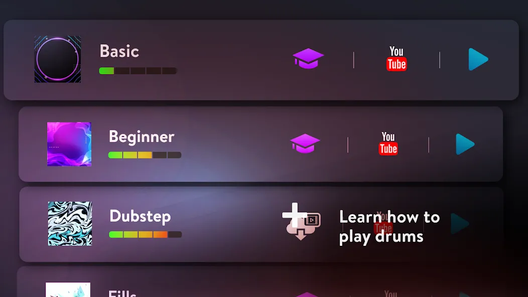 Скачать Classic Drum: electronic drums на Android — Реалистичные звуки и ритмы — скриншот 2 Скачать Classic Drum: electronic drums на Android — Реалистичные звуки и ритмы — скриншот 2