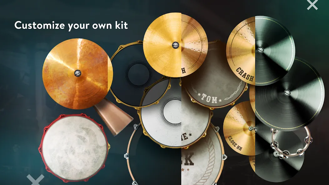 Скачать Classic Drum: electronic drums на Android — Реалистичные звуки и ритмы — скриншот 5 Скачать Classic Drum: electronic drums на Android — Реалистичные звуки и ритмы — скриншот 5