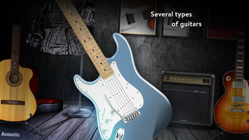 Скачать Real Guitar: lessons & chords — Открыты все уроки и аккорды — скриншот 3