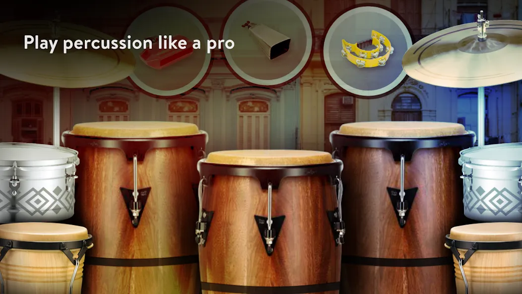 Real Percussion: instruments — Безлимитные деньги и все инструменты — скриншот 1