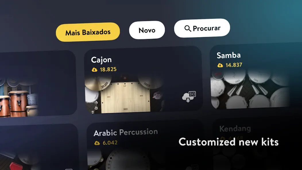 Real Percussion: instruments — Безлимитные деньги и все инструменты — скриншот 3